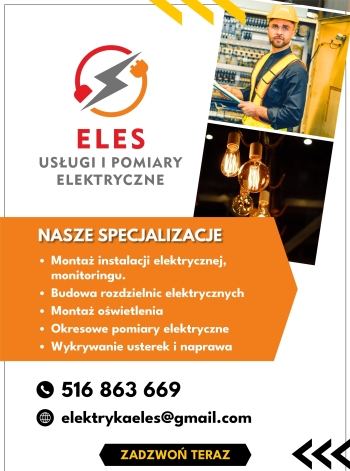 ELES elektryka ulotka A5