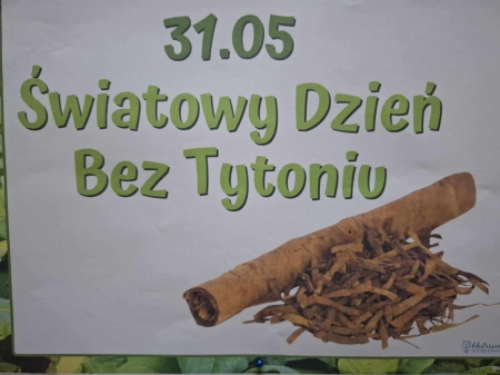 ŚWIATOWY DZIEŃ BEZ PAPIEROSA