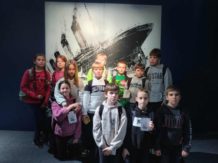 CZWARTOKLASIŚCI NA....TITANICU!!!