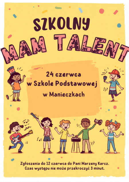 ''MAM TALENT'' - ZAPRASZAMY!